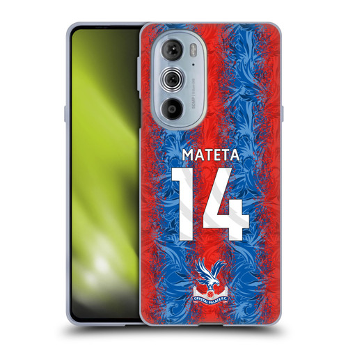 Crystal Palace FC 2024/25 Players Home Kit Jean-Philippe Mateta Soft Gel Case for Motorola Edge X30