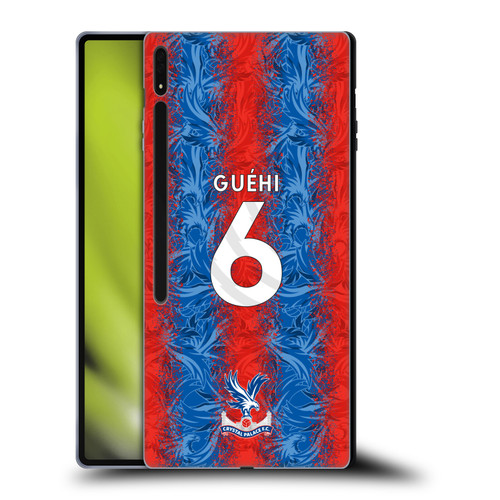 Crystal Palace FC 2024/25 Players Home Kit Marc Guéhi Soft Gel Case for Samsung Galaxy Tab S8 Ultra