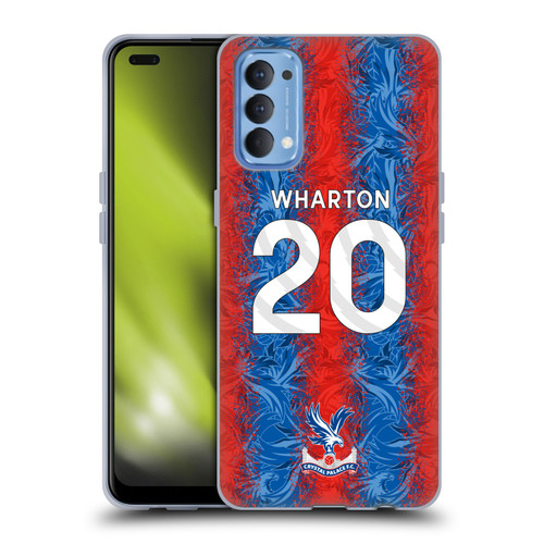 Crystal Palace FC 2024/25 Players Home Kit Adam Wharton Soft Gel Case for OPPO Reno 4 5G