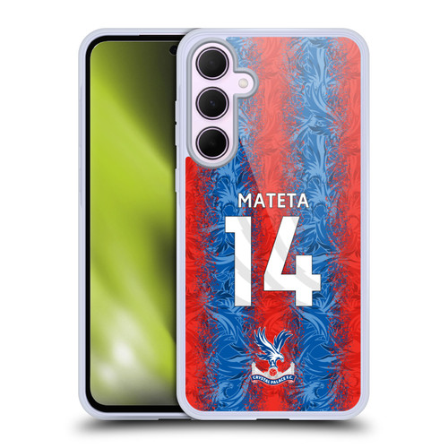 Crystal Palace FC 2024/25 Players Home Kit Jean-Philippe Mateta Soft Gel Case for Samsung Galaxy A35 5G
