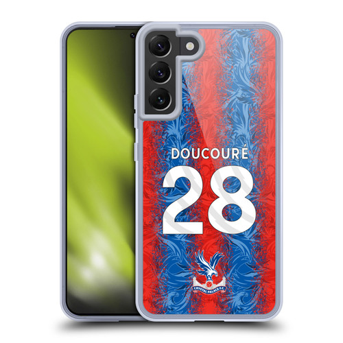 Crystal Palace FC 2024/25 Players Home Kit Cheick Doucouré Soft Gel Case for Samsung Galaxy S22+ 5G