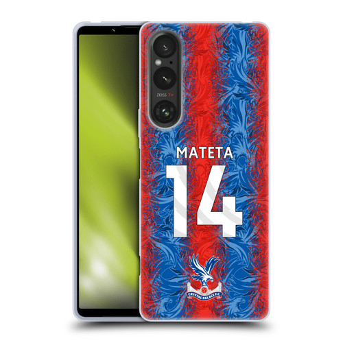 Crystal Palace FC 2024/25 Players Home Kit Jean-Philippe Mateta Soft Gel Case for Sony Xperia 1 V 5G