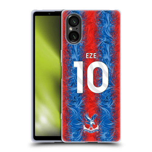 Crystal Palace FC 2024/25 Players Home Kit Eberechi Eze Soft Gel Case for Sony Xperia 5 V 5G
