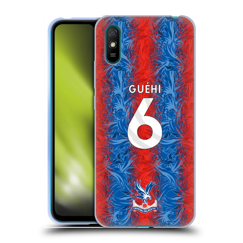 Crystal Palace FC 2024/25 Players Home Kit Marc Guéhi Soft Gel Case for Xiaomi Redmi 9A / Redmi 9AT