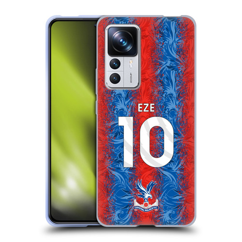 Crystal Palace FC 2024/25 Players Home Kit Eberechi Eze Soft Gel Case for Xiaomi 12T Pro
