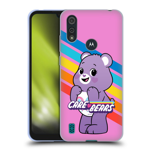 Care Bears Characters Share Soft Gel Case for Motorola Moto E6s (2020)