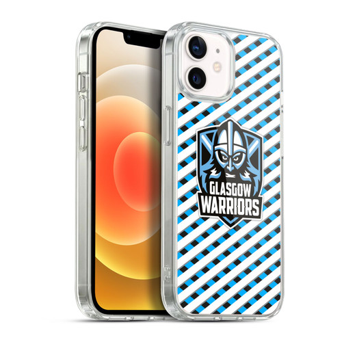 Glasgow Warriors Graphics Stripes Soft Gel Case for Apple iPhone 12 / iPhone 12 Pro & MagSafe