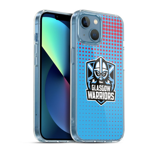 Glasgow Warriors Graphics Red And Blue Soft Gel Case for Apple iPhone 13 Mini & MagSafe