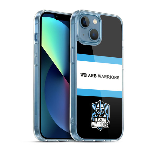 Glasgow Warriors Graphics We Are Warriors Soft Gel Case for Apple iPhone 13 Mini & MagSafe