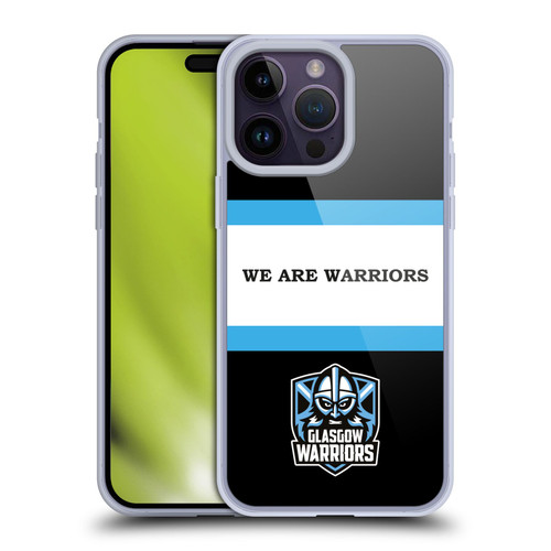 Glasgow Warriors Graphics We Are Warriors Soft Gel Case for Apple iPhone 14 Pro Max