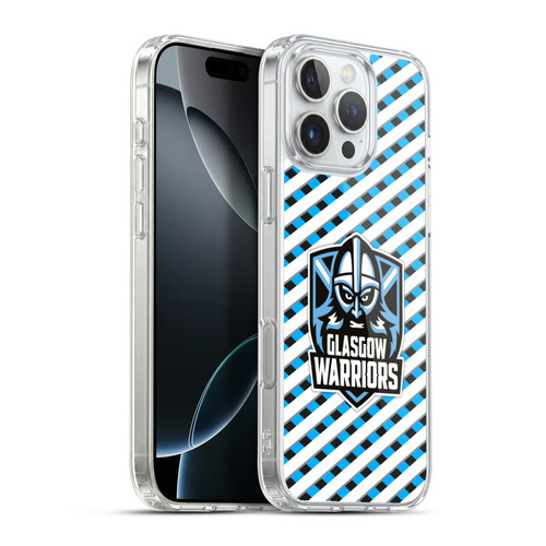 Glasgow Warriors Graphics Stripes Soft Gel Case for Apple iPhone 16 Pro Max & MagSafe