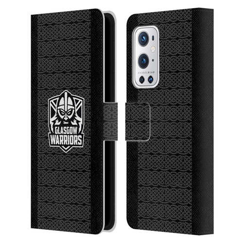 Glasgow Warriors 2024/25 Crest Kit Home Leather Book Wallet Case Cover For OnePlus 9 Pro