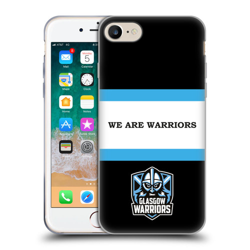 Glasgow Warriors Graphics We Are Warriors Soft Gel Case for Apple iPhone 7 / 8 / SE 2020 & 2022