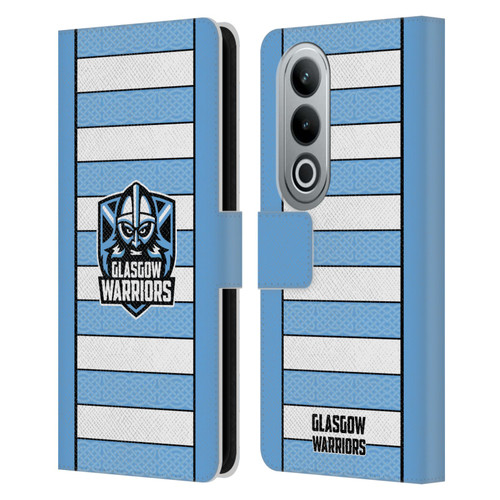 Glasgow Warriors 2024/25 Crest Kit Away Leather Book Wallet Case Cover For OPPO OnePlus Ace 3V 5G