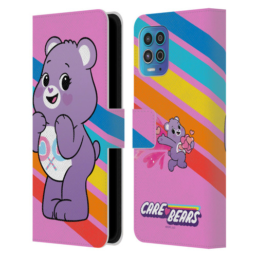Care Bears Characters Share Leather Book Wallet Case Cover For Motorola Moto G100
