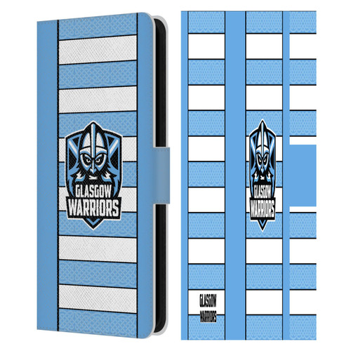Glasgow Warriors 2024/25 Crest Kit Away Leather Book Wallet Case Cover For Samsung Galaxy S23 FE 5G