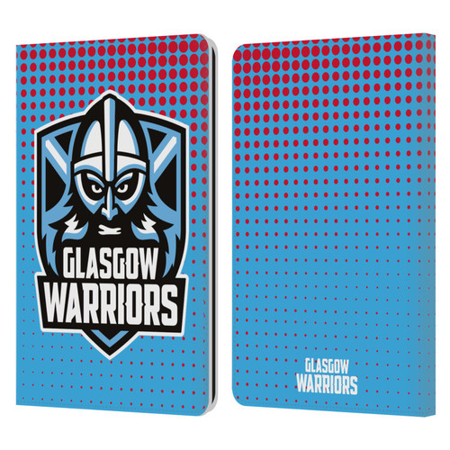 Glasgow Warriors Graphics Red And Blue Leather Book Wallet Case Cover For Amazon Kindle Paperwhite 1 / 2 / 3