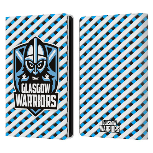 Glasgow Warriors Graphics Stripes Leather Book Wallet Case Cover For Amazon Kindle Paperwhite 5 (2021)