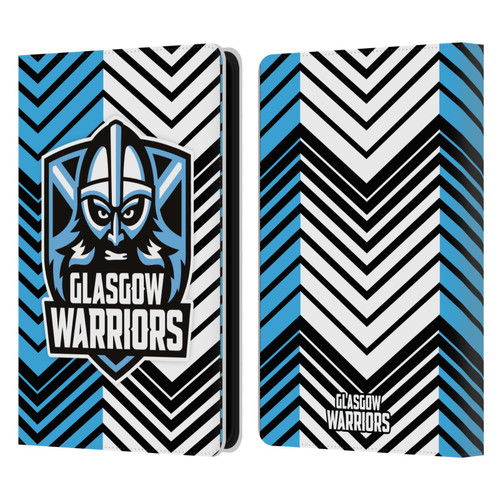 Glasgow Warriors Graphics White And Blue Leather Book Wallet Case Cover For Amazon Kindle Paperwhite 5 (2021)