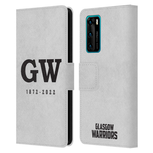 Glasgow Warriors Graphics GW 1872 Leather Book Wallet Case Cover For Huawei P40 5G
