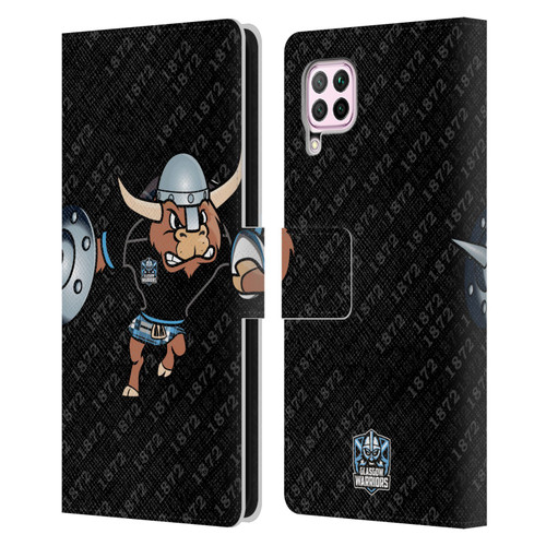 Glasgow Warriors Graphics 1872 Leather Book Wallet Case Cover For Huawei Nova 6 SE / P40 Lite