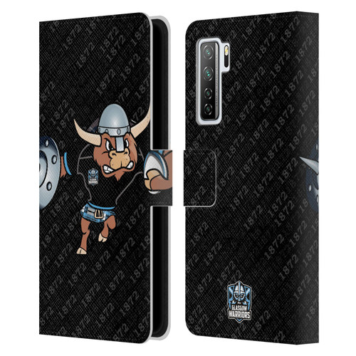 Glasgow Warriors Graphics 1872 Leather Book Wallet Case Cover For Huawei Nova 7 SE/P40 Lite 5G