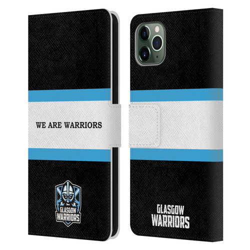 Glasgow Warriors Graphics We Are Warriors Leather Book Wallet Case Cover For Apple iPhone 11 Pro Max