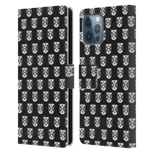 Glasgow Warriors Graphics Pattern Leather Book Wallet Case Cover For Apple iPhone 12 Pro Max