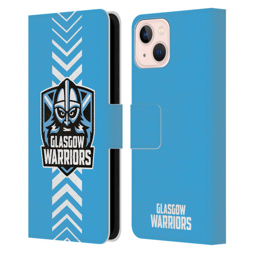Glasgow Warriors Graphics Arrow Leather Book Wallet Case Cover For Apple iPhone 13