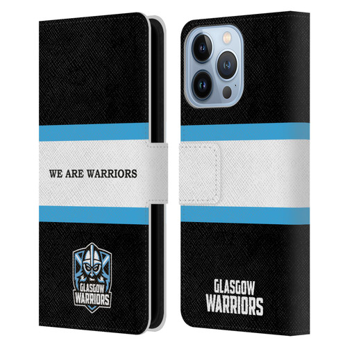 Glasgow Warriors Graphics We Are Warriors Leather Book Wallet Case Cover For Apple iPhone 13 Pro