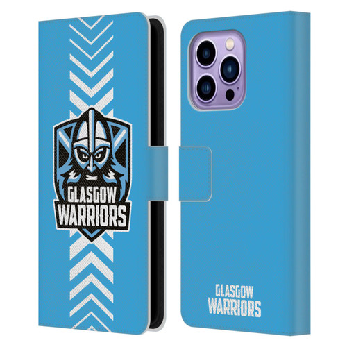 Glasgow Warriors Graphics Arrow Leather Book Wallet Case Cover For Apple iPhone 14 Pro Max