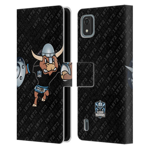 Glasgow Warriors Graphics 1872 Leather Book Wallet Case Cover For Nokia C2 2nd Edition