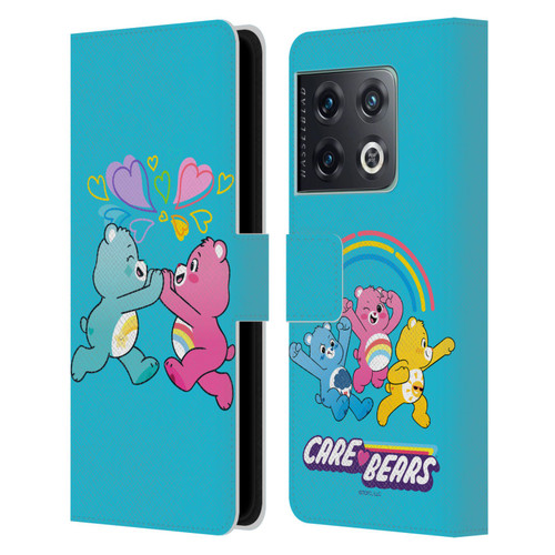 Care Bears Characters Funshine, Cheer And Grumpy Group 2 Leather Book Wallet Case Cover For OnePlus 10 Pro