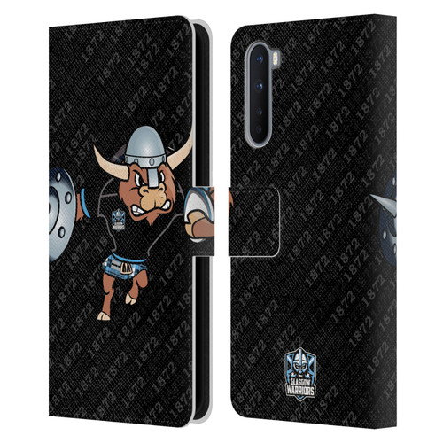 Glasgow Warriors Graphics 1872 Leather Book Wallet Case Cover For OnePlus Nord 5G