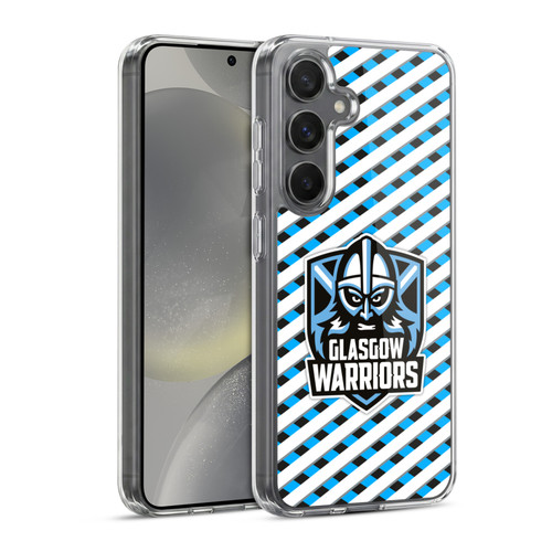 Glasgow Warriors Graphics Stripes Soft Gel Case for Samsung Galaxy S24 5G & MagSafe