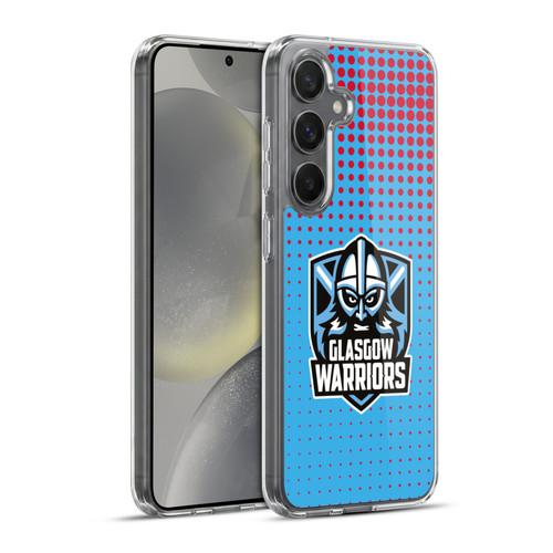 Glasgow Warriors Graphics Red And Blue Soft Gel Case for Samsung Galaxy S24+ 5G & MagSafe