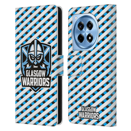 Glasgow Warriors Graphics Stripes Leather Book Wallet Case Cover For OnePlus 12R