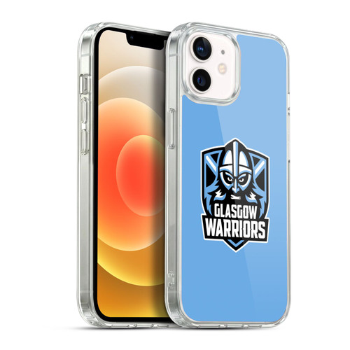 Glasgow Warriors Logo Plain Blue Soft Gel Case for Apple iPhone 12 / iPhone 12 Pro & MagSafe