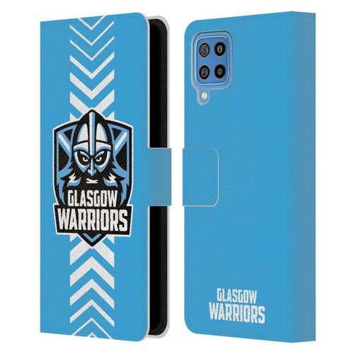Glasgow Warriors Graphics Arrow Leather Book Wallet Case Cover For Samsung Galaxy F22 (2021)