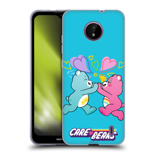 Care Bears Characters Funshine, Cheer And Grumpy Group 2 Soft Gel Case for Nokia C10 / C20