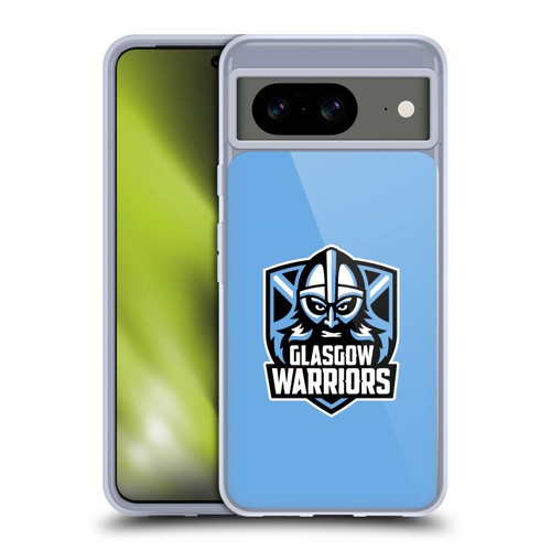Glasgow Warriors Logo Plain Blue Soft Gel Case for Google Pixel 8