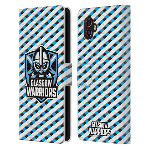 Glasgow Warriors Graphics Stripes Leather Book Wallet Case Cover For Samsung Galaxy Xcover6 Pro/Pro2