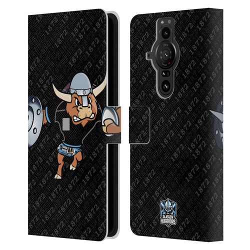Glasgow Warriors Graphics 1872 Leather Book Wallet Case Cover For Sony Xperia Pro-I