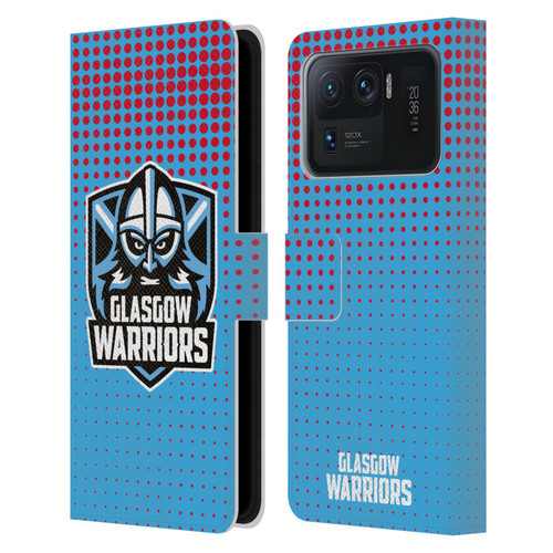 Glasgow Warriors Graphics Red And Blue Leather Book Wallet Case Cover For Xiaomi Mi 11 Ultra