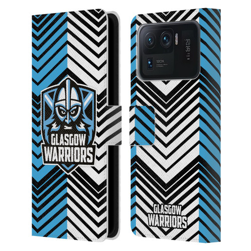 Glasgow Warriors Graphics White And Blue Leather Book Wallet Case Cover For Xiaomi Mi 11 Ultra