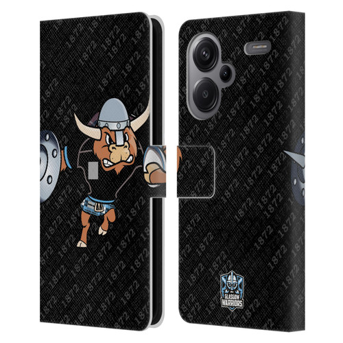 Glasgow Warriors Graphics 1872 Leather Book Wallet Case Cover For Xiaomi Redmi Note 13 Pro Plus 5G