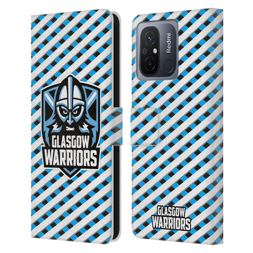 Glasgow Warriors Graphics Stripes Leather Book Wallet Case Cover For Xiaomi Redmi 12C