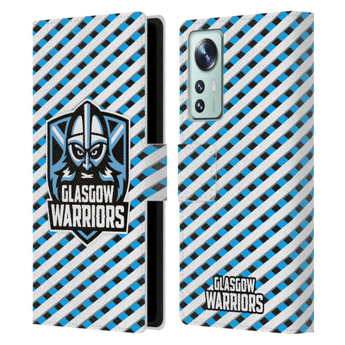 Glasgow Warriors Graphics Stripes Leather Book Wallet Case Cover For Xiaomi 12