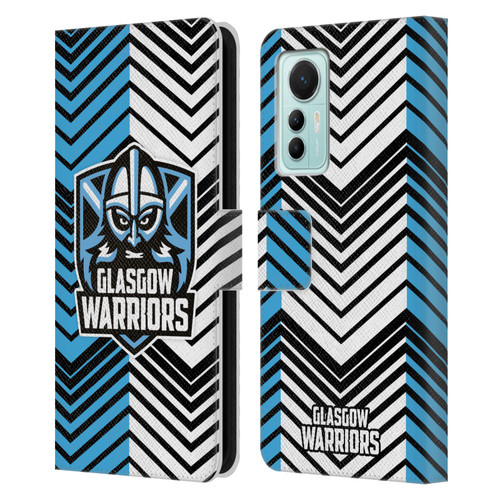 Glasgow Warriors Graphics White And Blue Leather Book Wallet Case Cover For Xiaomi 12 Lite