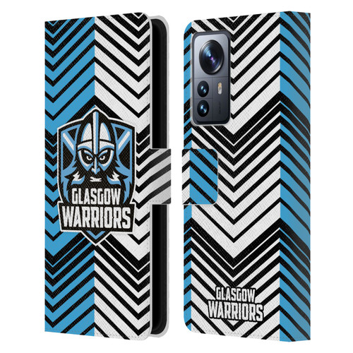 Glasgow Warriors Graphics White And Blue Leather Book Wallet Case Cover For Xiaomi 12 Pro